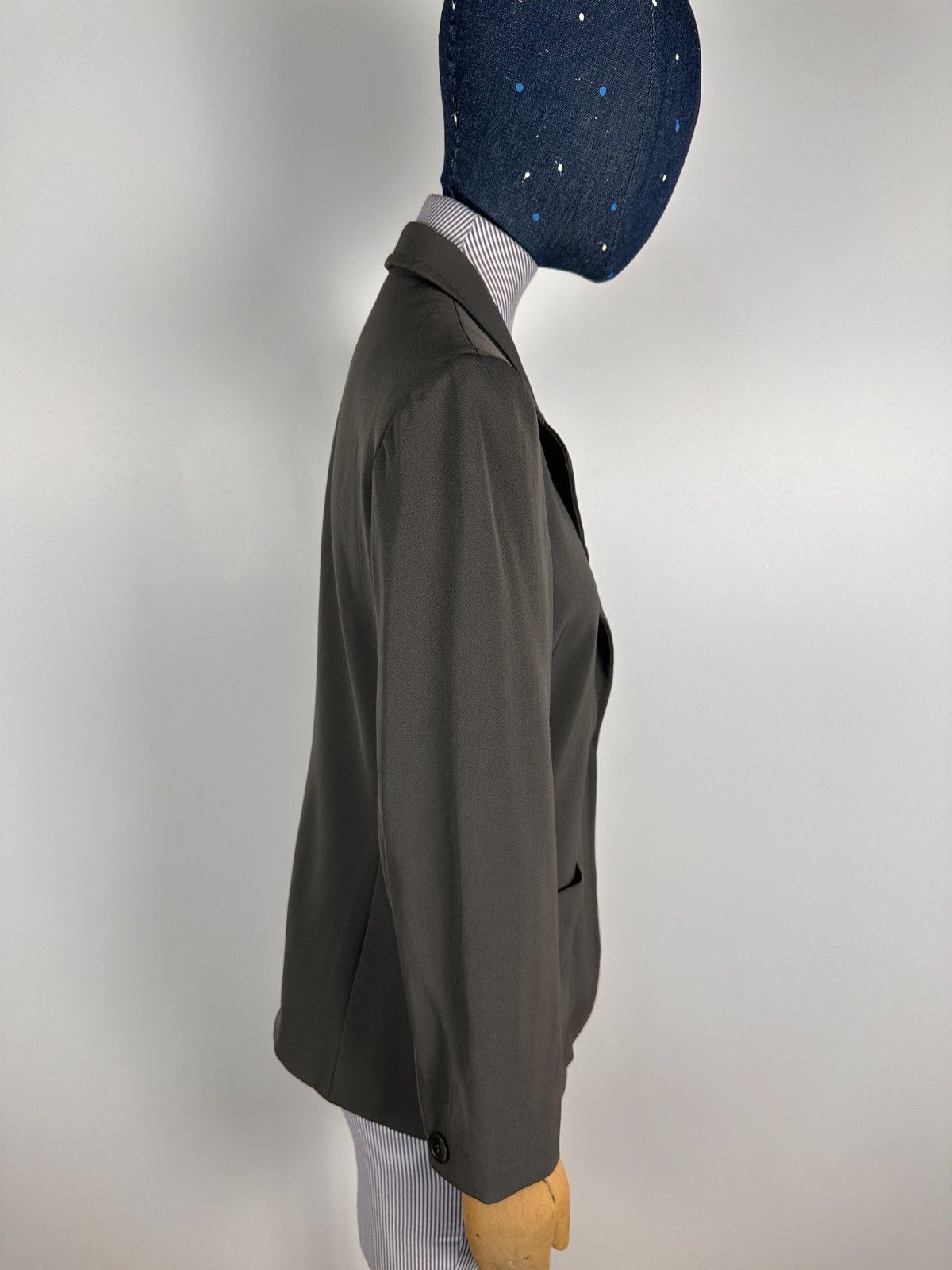 Max Mara Max Mara Wool Blazer Gray Womens Size US6 GB8 EU38 Size M / US 6-8 / IT 42-44 - 6 Thumbnail