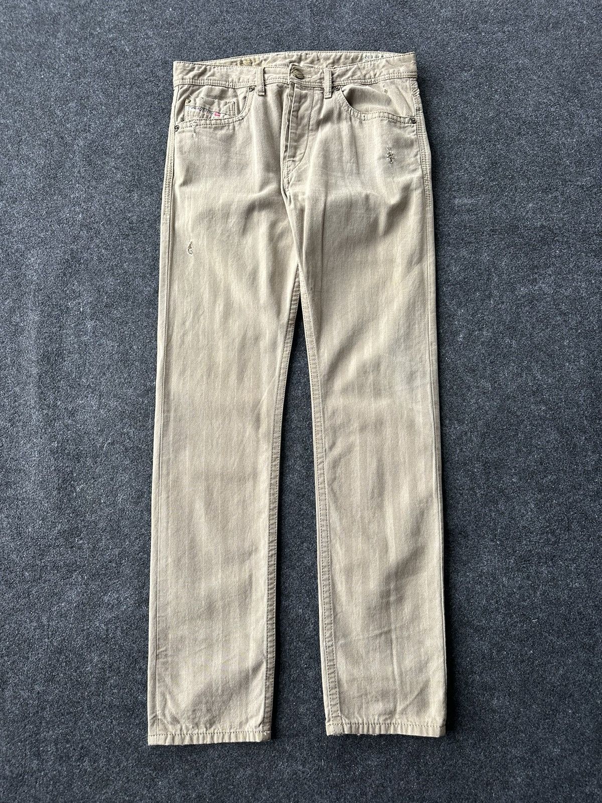 Diesel Rare Diesel Industry Italy Rare Brown Denim 31x34 D200 Size US 31 - 1 Thumbnail