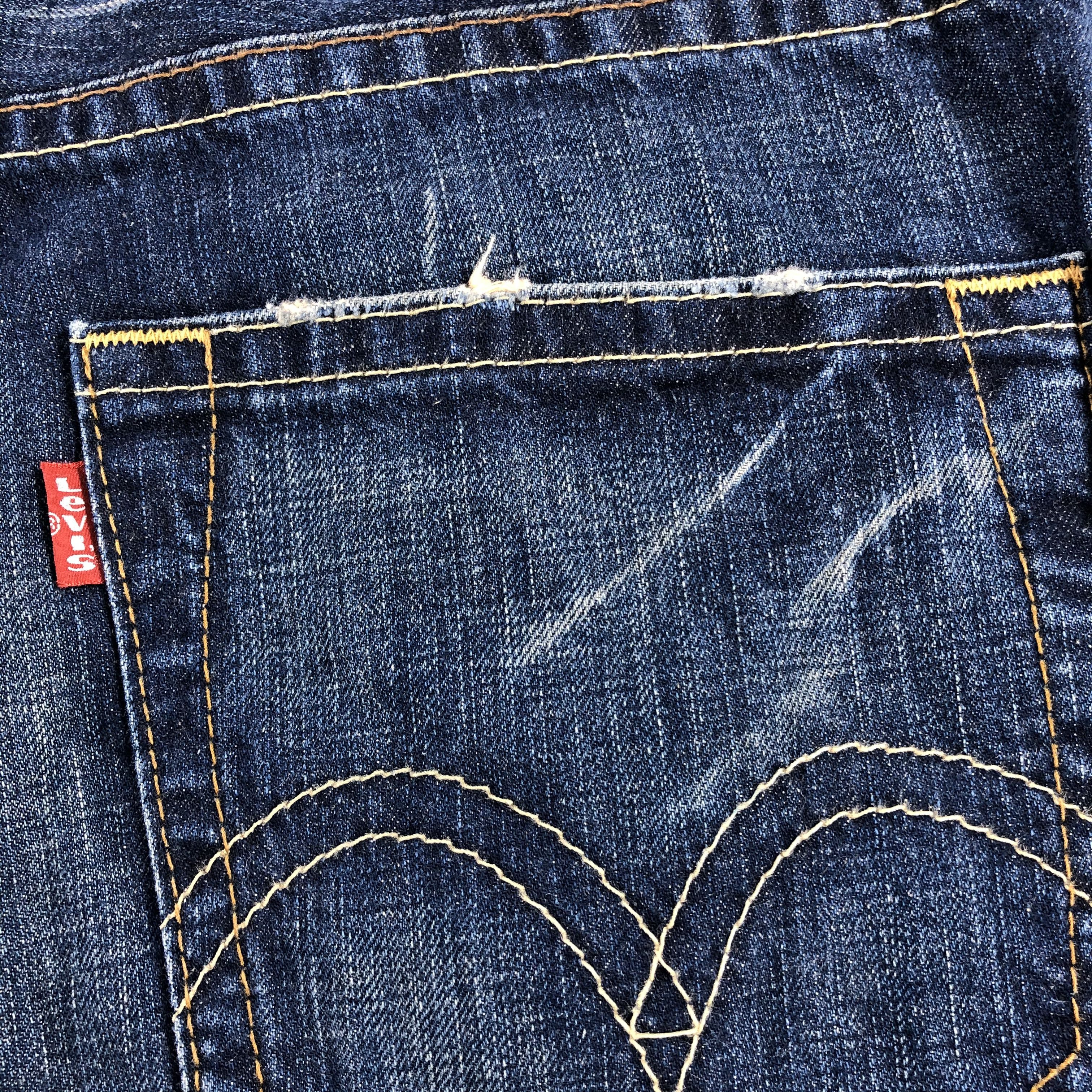 Levi's Vintage 90s Blue Wash Levis 502 Jeans-J1865 Size US 36 / EU 52 - 7 Thumbnail