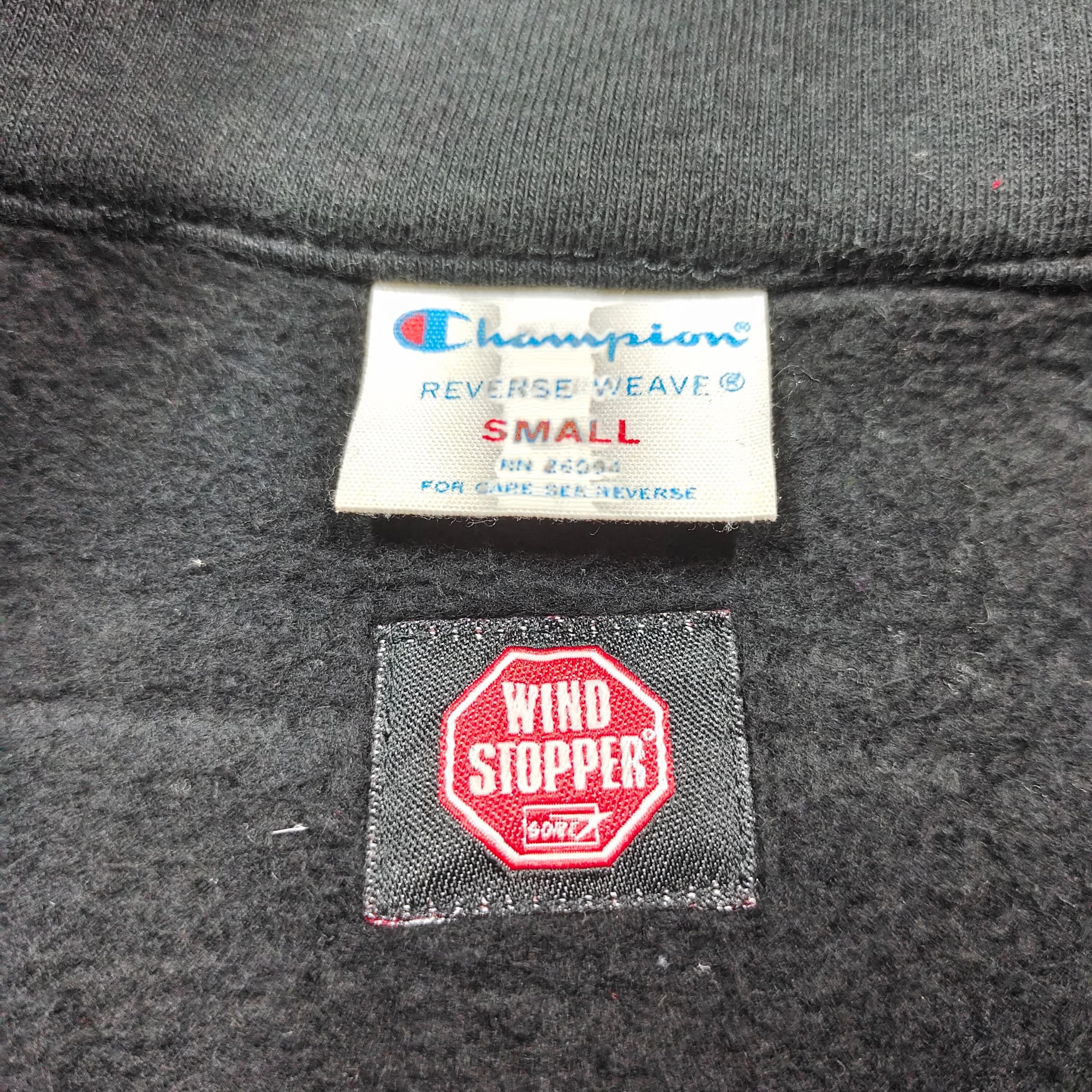 Champion × Vintage VINTAGE CHAMPION WIND STOPPER BUTTON UP HEAVY COTTON JACKET Size US S / EU 44-46 / 1 - 8 Thumbnail