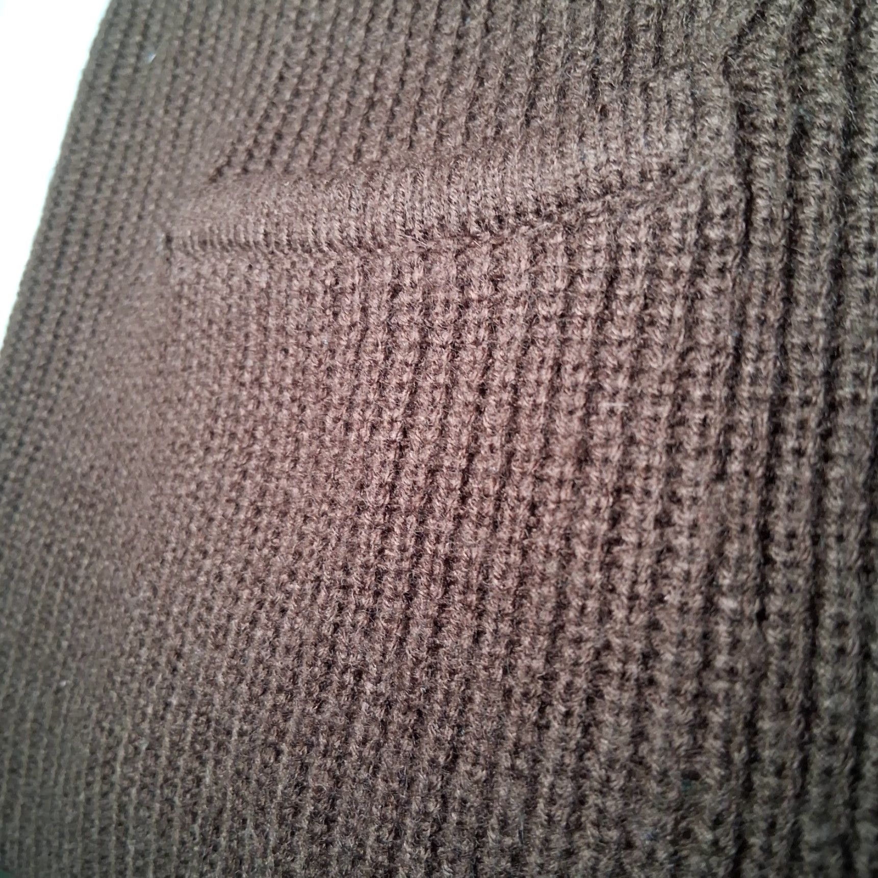 Vintage VINTAGE Curry Knits Sweater Vest Shirt Women M Brown Open Front Ribbed Knit Vest 80s Classic Brown Open front Women M Size M / US 6-8 / IT 42-44 - 7 Thumbnail