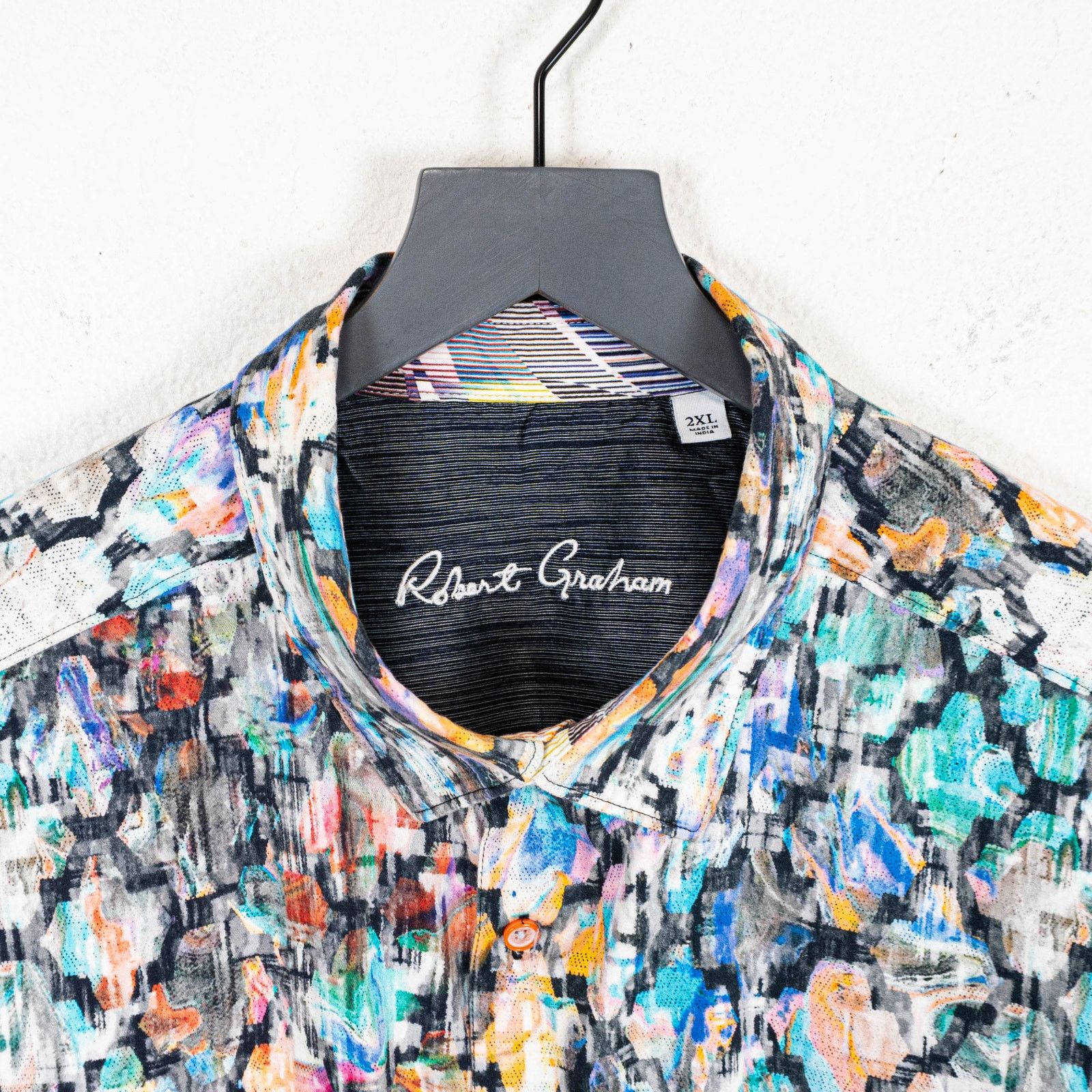 Robert Graham Robert Graham Abstract multi color shirt Short Sleeve 2XL Size US XXL / EU 58 / 5 - 4 Thumbnail