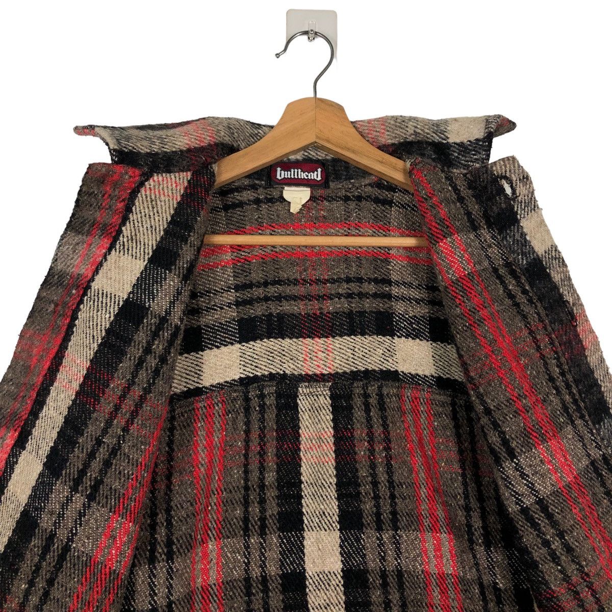 Japanese Brand 🔥80s Vintage Wool Flannel Jacket Bullhead USA Tartan Design Size US M / EU 48-50 / 2 - 11 Thumbnail