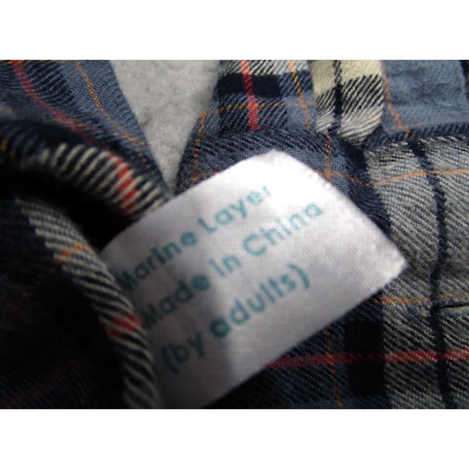 Marine Layer VINTAGE Marine Layer Shirt Mens Large Blue Plaid Flannel Button-Up Organic Cotton 100% Button-Front Casual Classic Plaid 2010s Mens Size US L / EU 52-54 / 3 - 5 Thumbnail