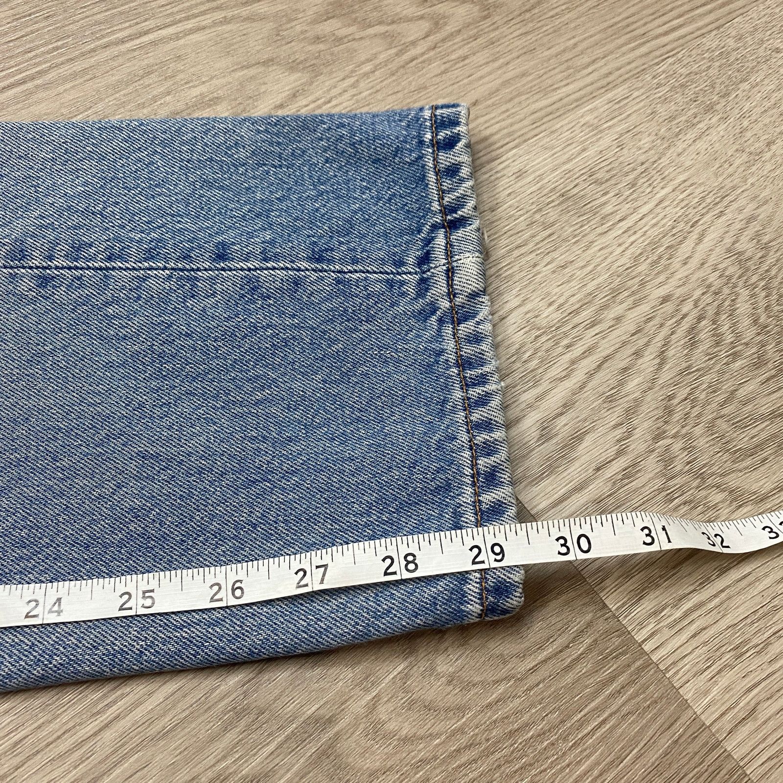 Levi's × Vintage Vintage Y2K Levi's 501 Distressed Straight Leg Jeans 30x30 Size US 30 / EU 46 - 8 Thumbnail