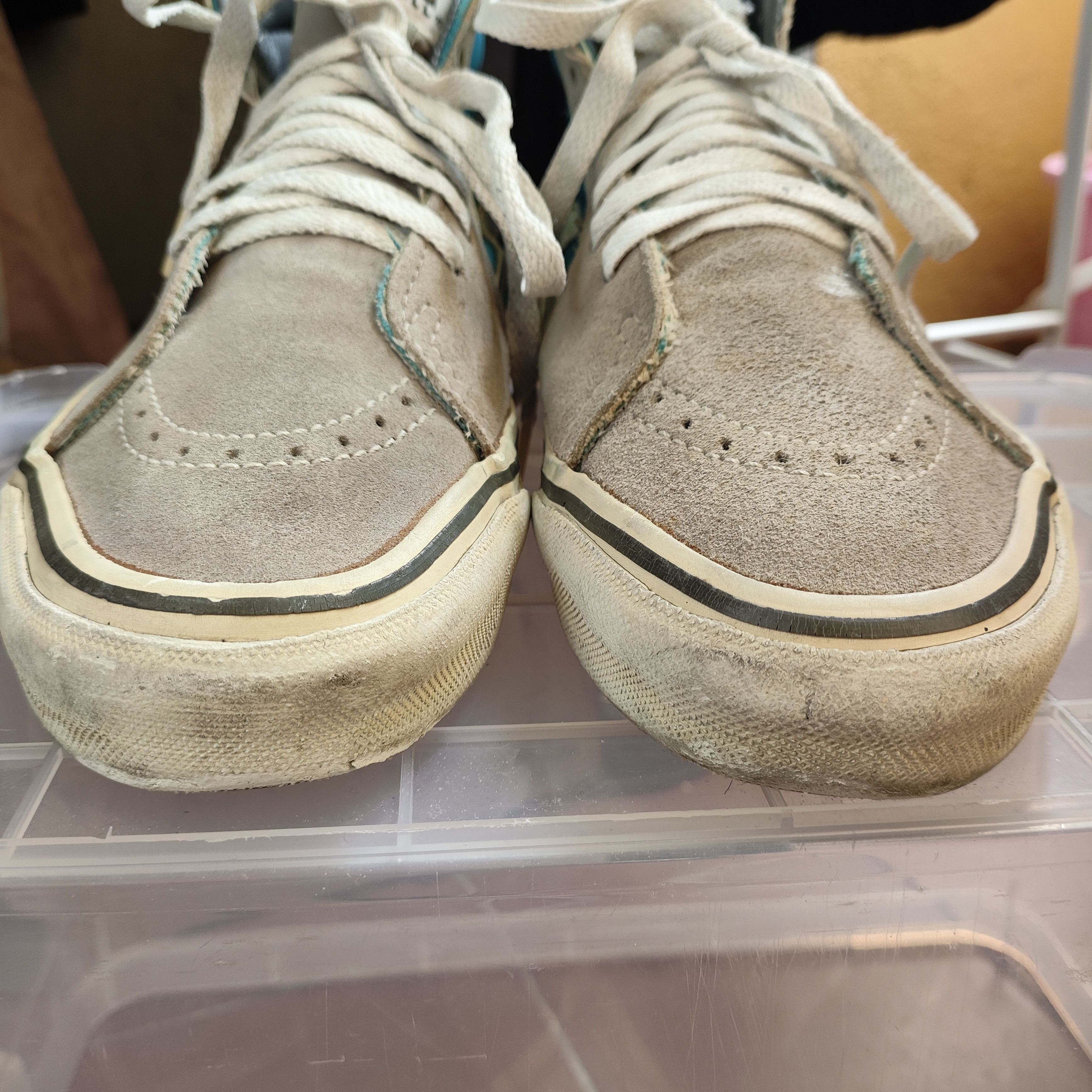 Vans × Vintage 80/90s Vintage Vans Sk8 Hi - Made In USA Size US 8 / EU 41 - 8 Thumbnail
