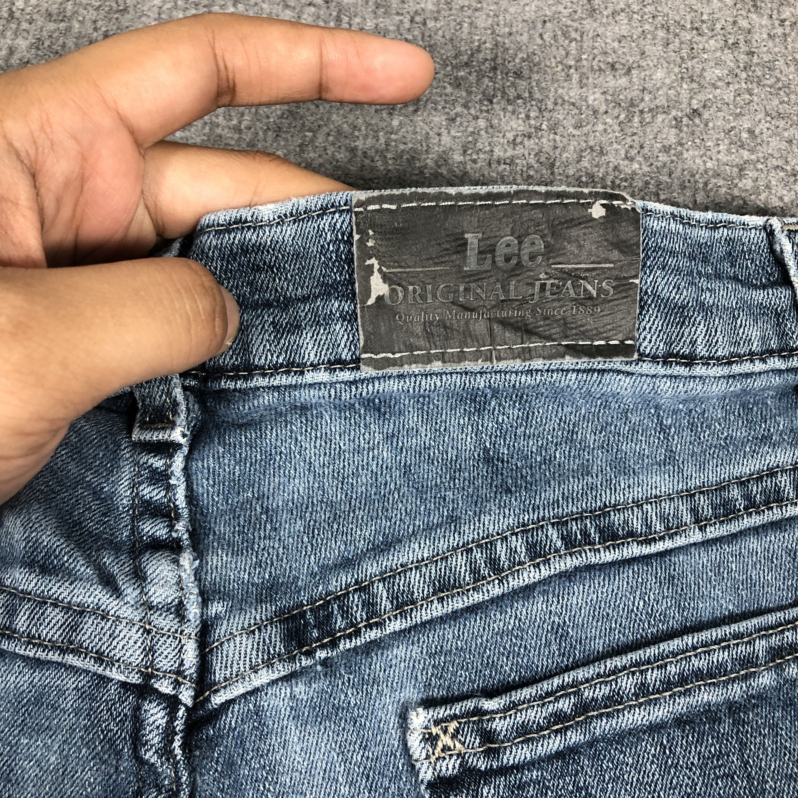 Lee × Vintage Womens Vintage Lee Jeans L1120W Size 30" / US 8 / IT 44 - 8 Thumbnail
