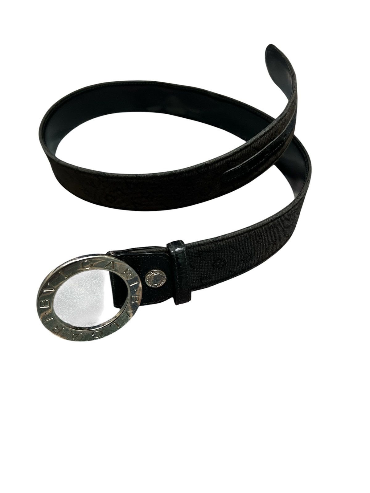 Bvlgari BVLGARI MADE ITALI LEATHER BELT Size 32 - 1 Thumbnail