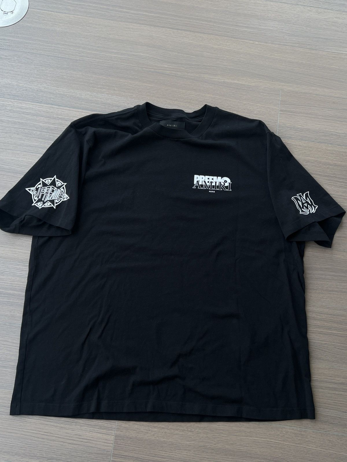 Amiri AMIRI Men's Preemo T-Shirt in Black Size US XXL / EU 58 / 5 - 6 Thumbnail