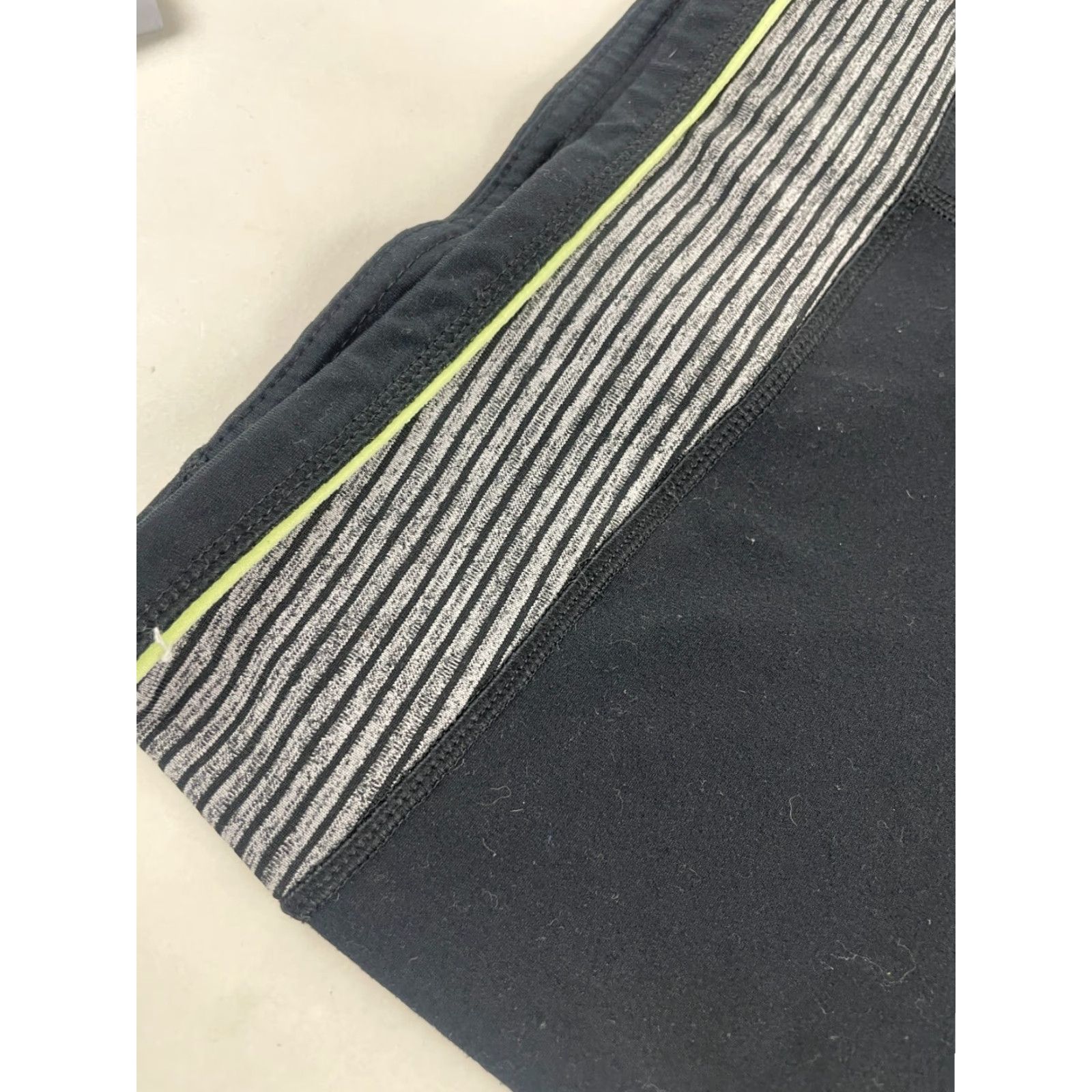 Vintage Lukka Pants Women's Size Small Black Pull On Activewear Capri Leggings Stretch Size 28" / US 6 / IT 42 - 3 Thumbnail