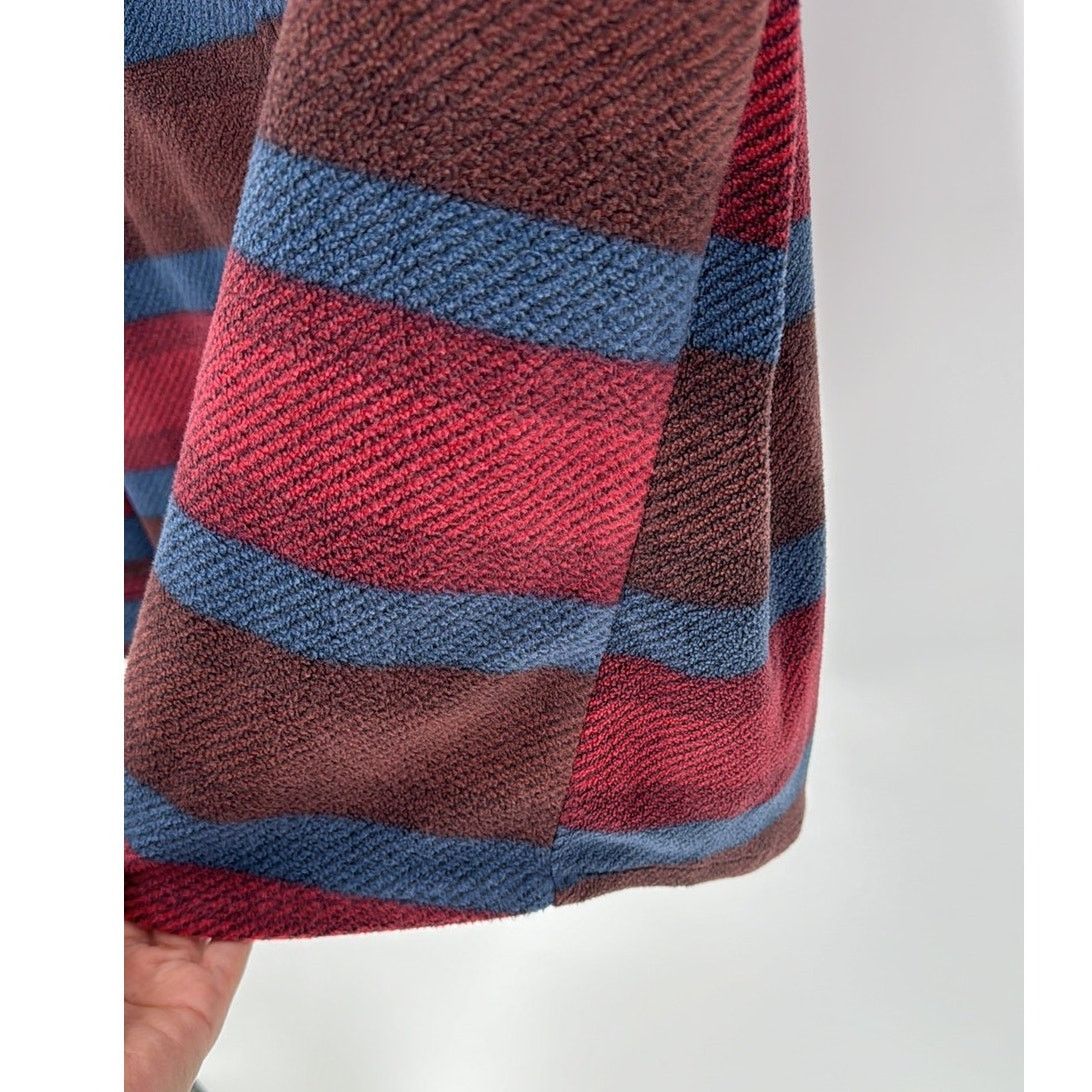 Eddie Bauer Eddie Bauer Chutes Microfleece Shirt red blue size XL Size US XL / EU 56 / 4 - 6 Thumbnail
