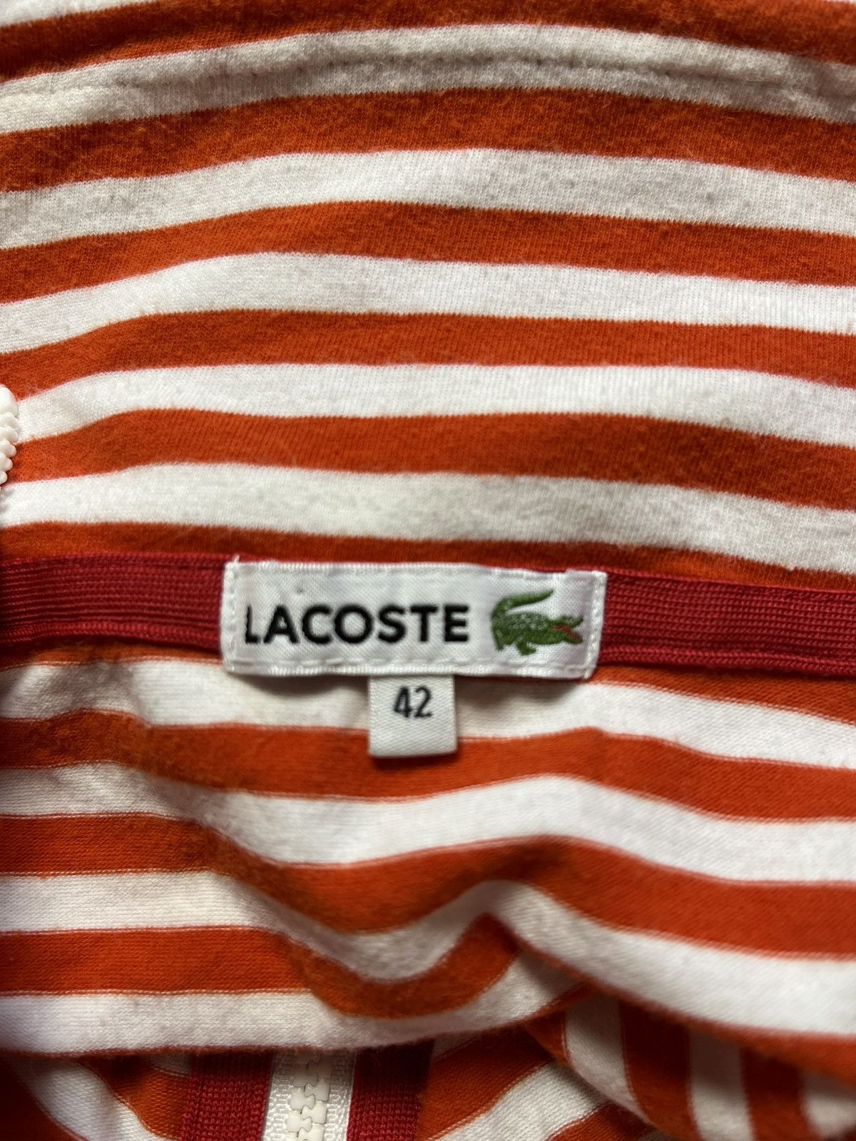 Lacoste Lacoste Zipper Sweatshirt Size M / US 6-8 / IT 42-44 - 2 Thumbnail