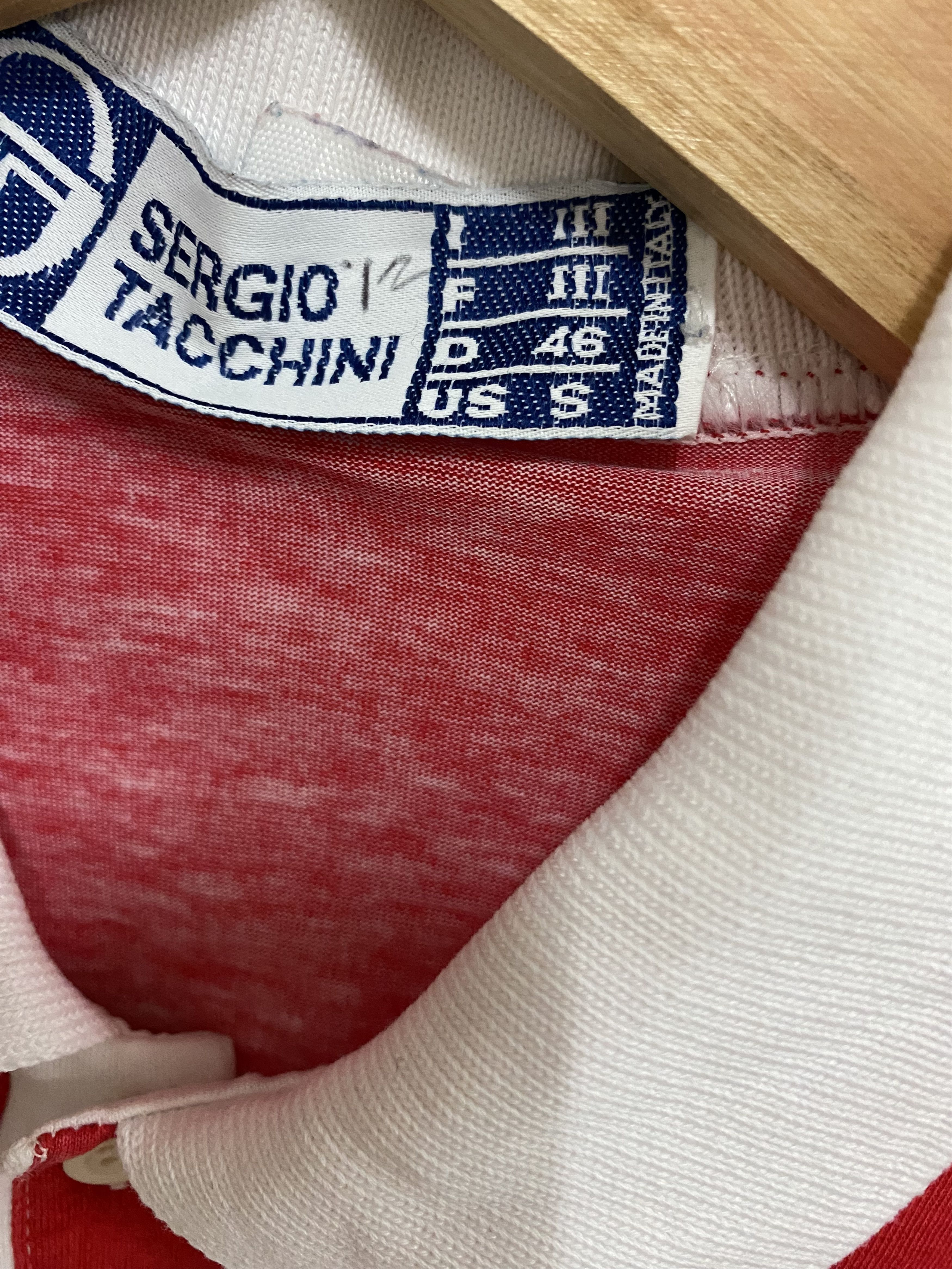 Sergio Tacchini Rare 1970s Sergio Tacchini Tennis Shirt Size US M / EU 48-50 / 2 - 4 Thumbnail