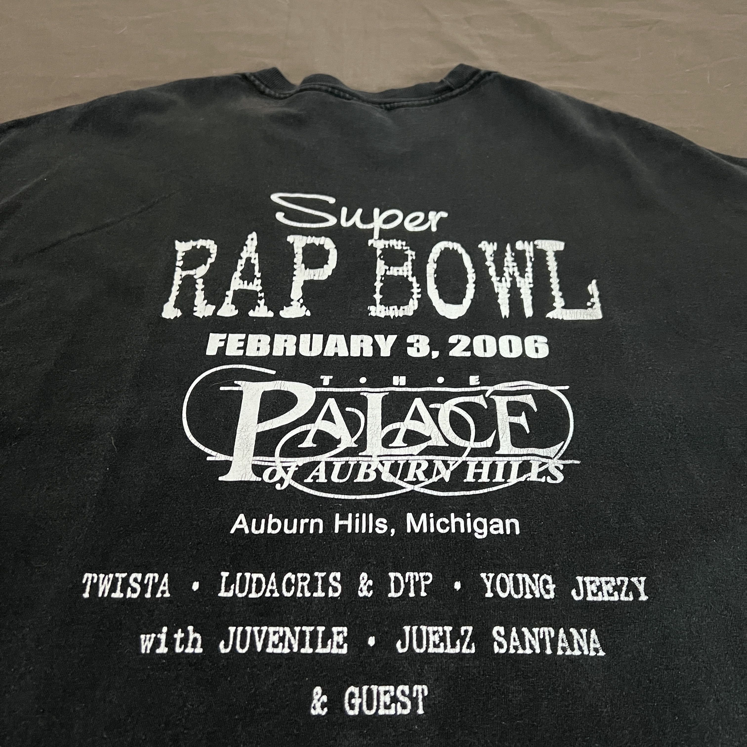 Vintage Y2K Rap Bowl Ludacris Twista Jeezy Juvenile Juelz Santana Size US XXL / EU 58 / 5 - 9 Thumbnail