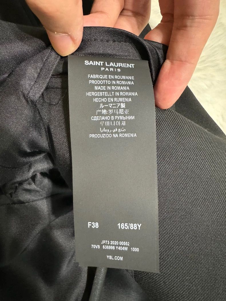 Yves Saint Laurent Saint Laurent blazer 2503-Nextarrow Size XS / US 0-2 / IT 36-38 - 4 Thumbnail