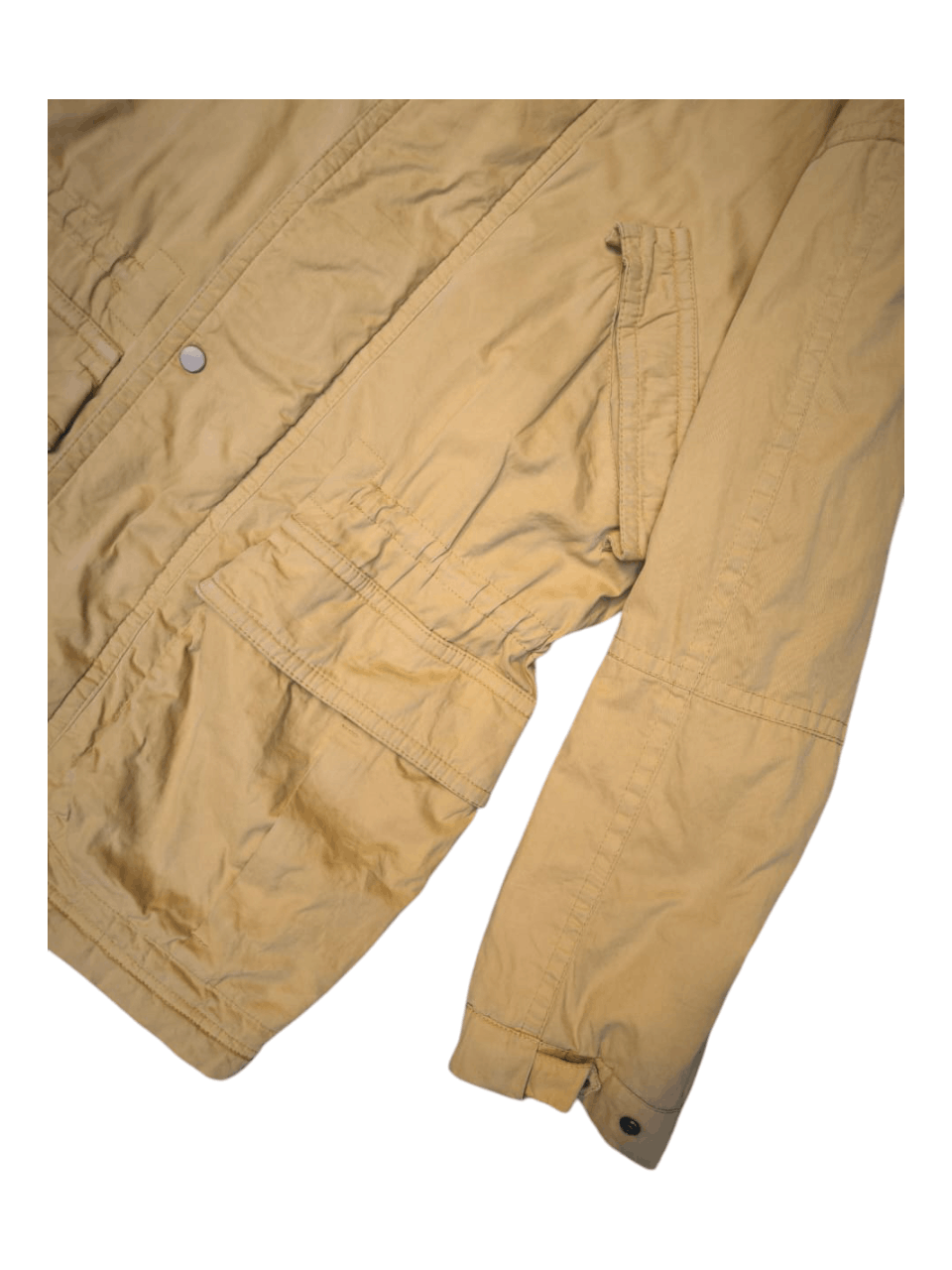 Ermenegildo Zegna Vintage Ermenegildo Zegna Khaki Puffer Coat Outdoor Size US XL / EU 56 / 4 - 7 Thumbnail