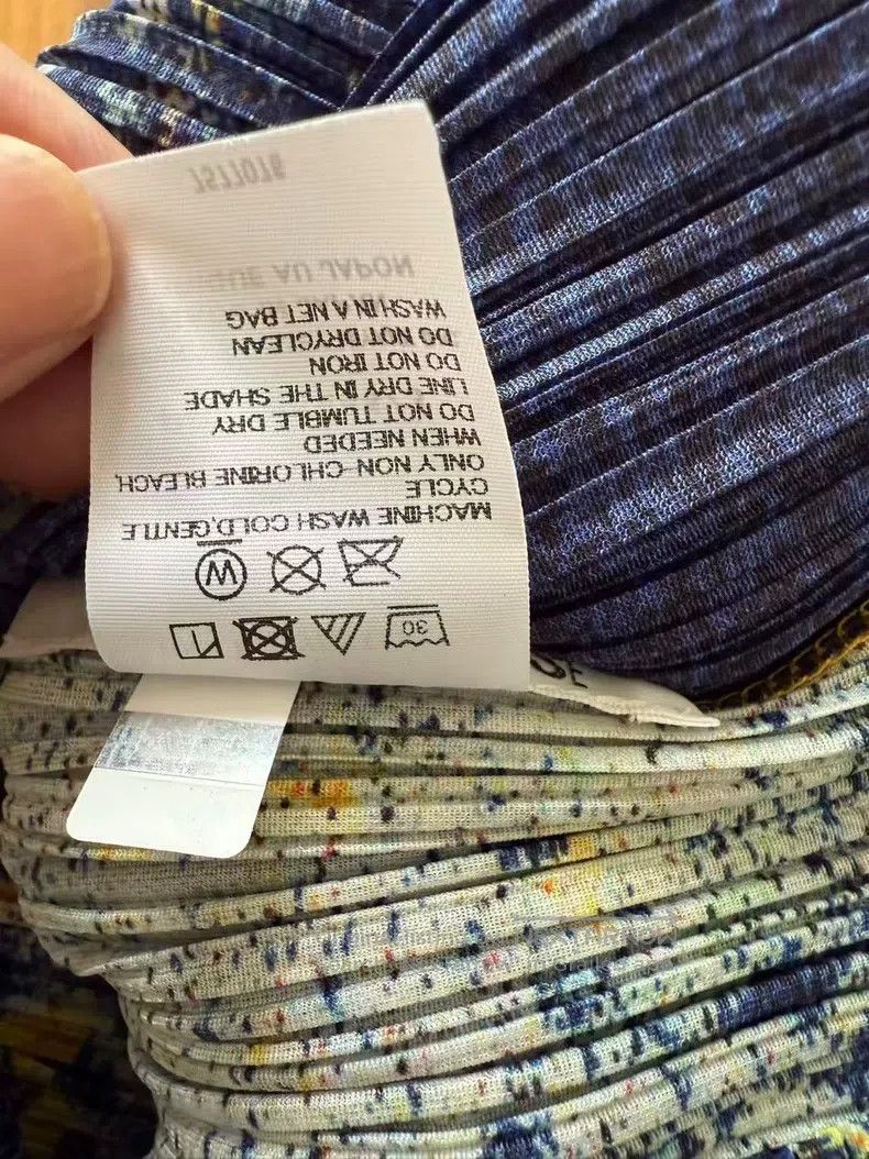 Issey Miyake Star Print Short Sleeve Top