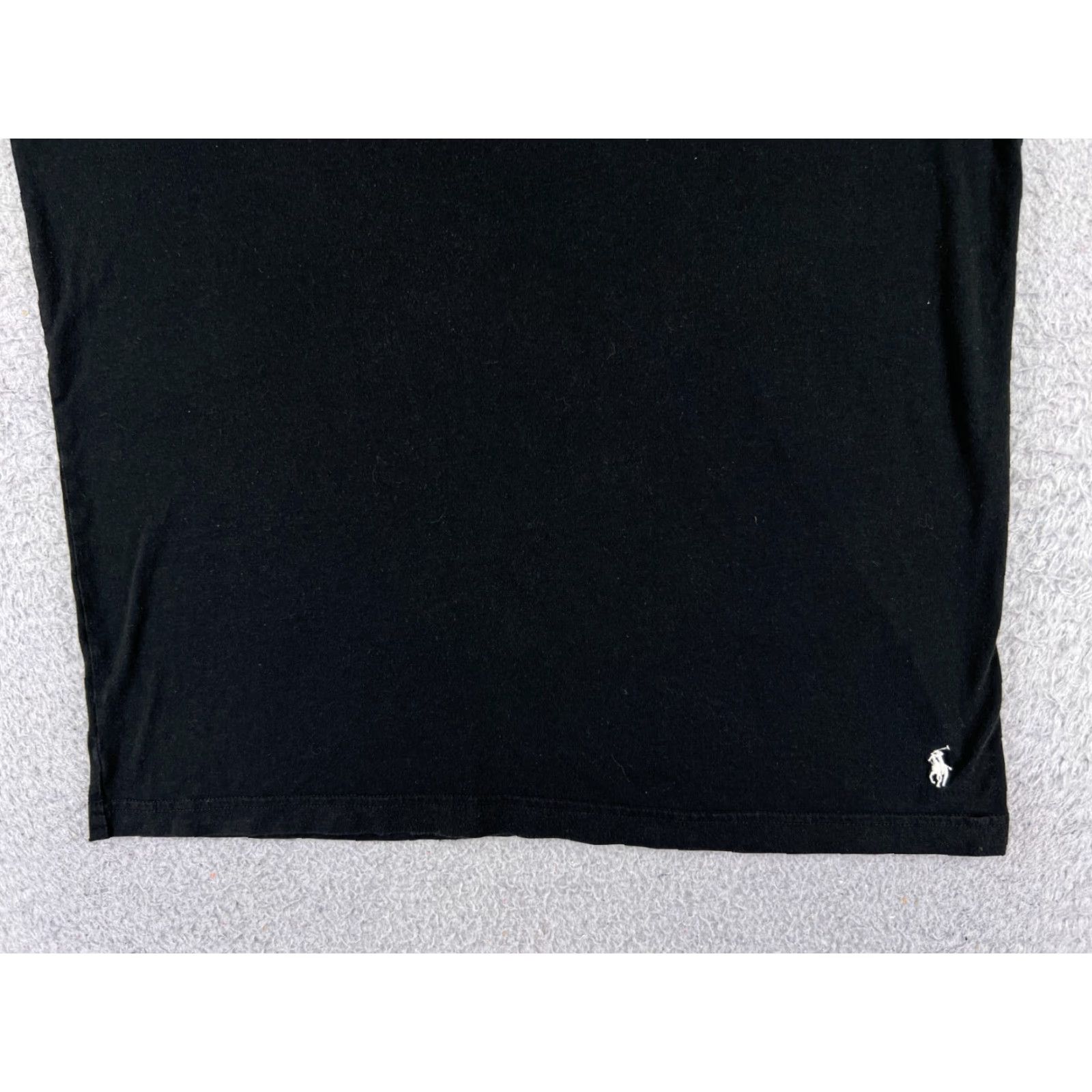 Ralph Lauren VINTAGE Ralph Lauren Shirt Mens Medium Black Pony Round Neck Cotton T-Shirt All Seasons Mens Size US M / EU 48-50 / 2 - 5 Thumbnail