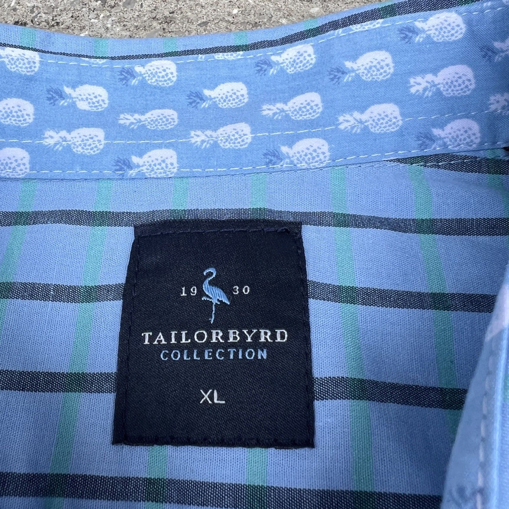 Tailorbyrd VINTAGE TAILORBYRD Cotton Button-Up Shirt XL Men Long Sleeve Plaid Blue Green Casual Size US XL / EU 56 / 4 - 4 Thumbnail