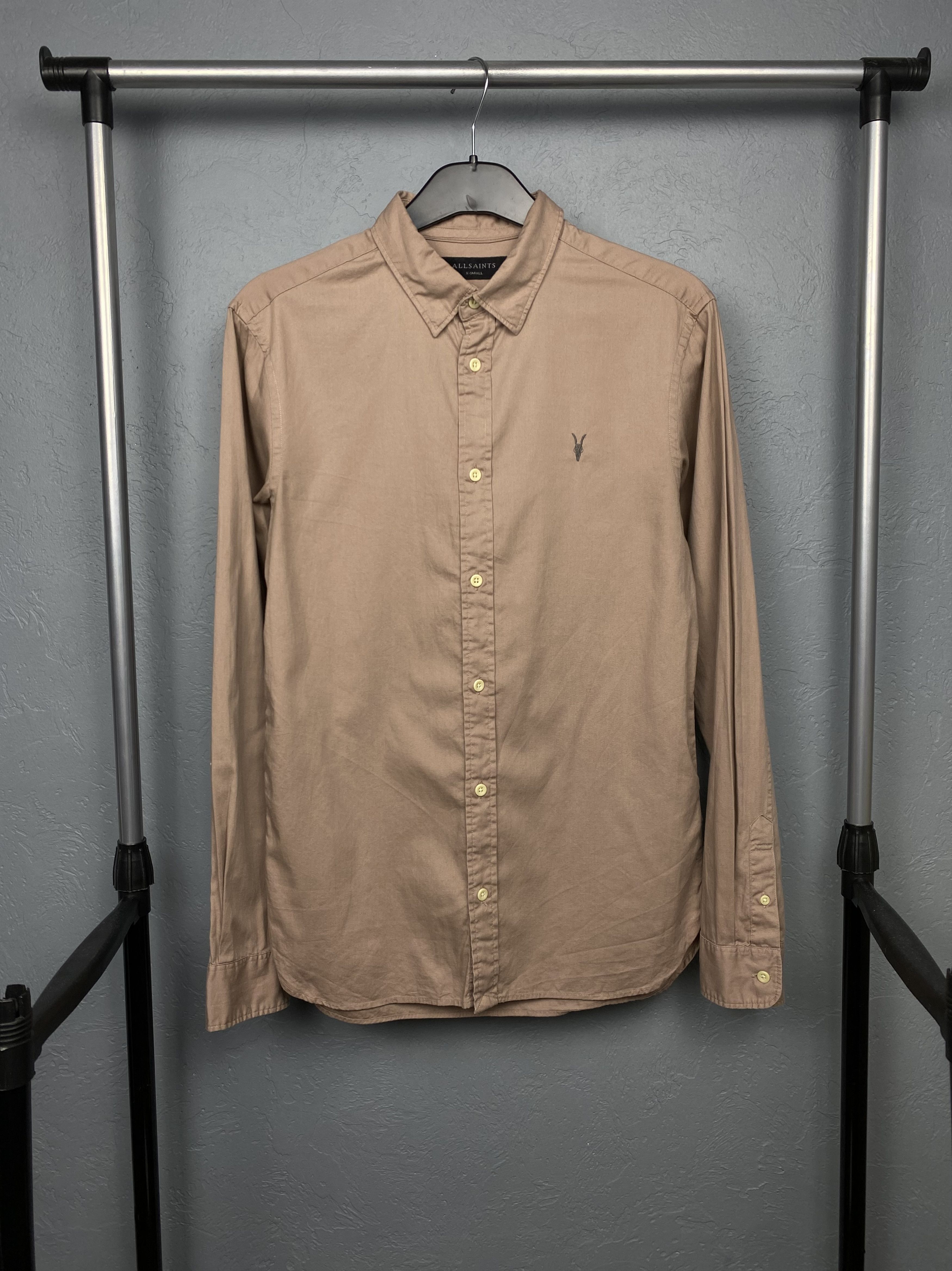 Allsaints Allsaints Redondo Vintage Mens Long Sleeve Shirt Size US XS / EU 42 / 0 - 1 Thumbnail
