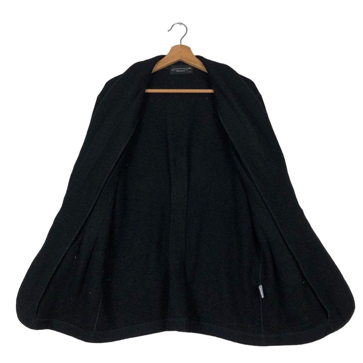 Issey Miyake 🔥Rich Black Punk Design Jacket Bondage Junko Koshino Size US M / EU 48-50 / 2 - 13 Thumbnail
