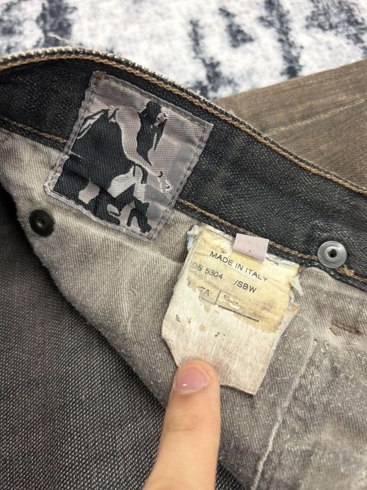 Rick Owens Rick Owens fw09 Bitter Detroit Cut Denim Size US 31 - 4 Thumbnail