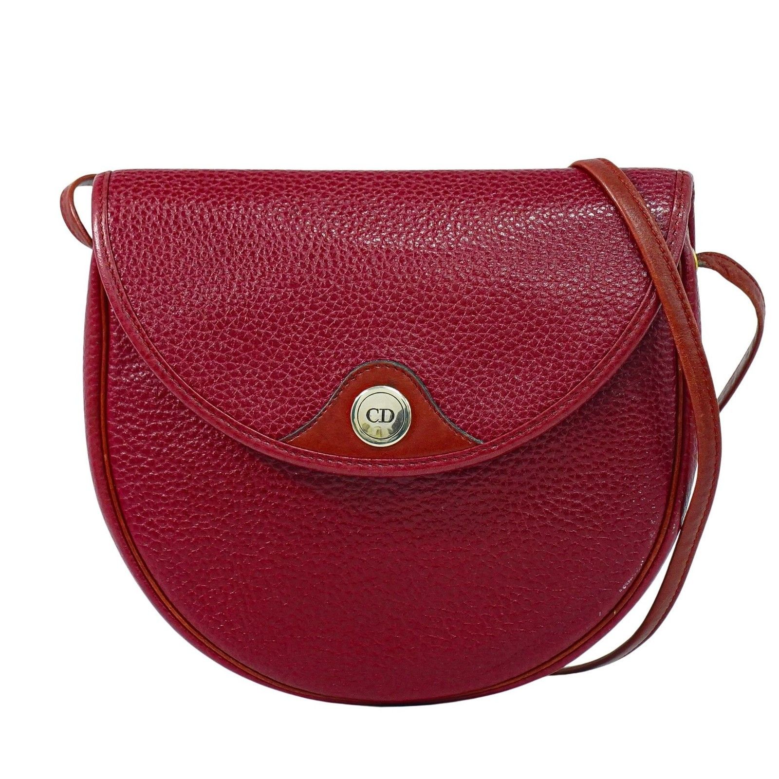 Dior Christian Dior Vintage Shoulder Bag Leather Size ONE SIZE - 1 Thumbnail