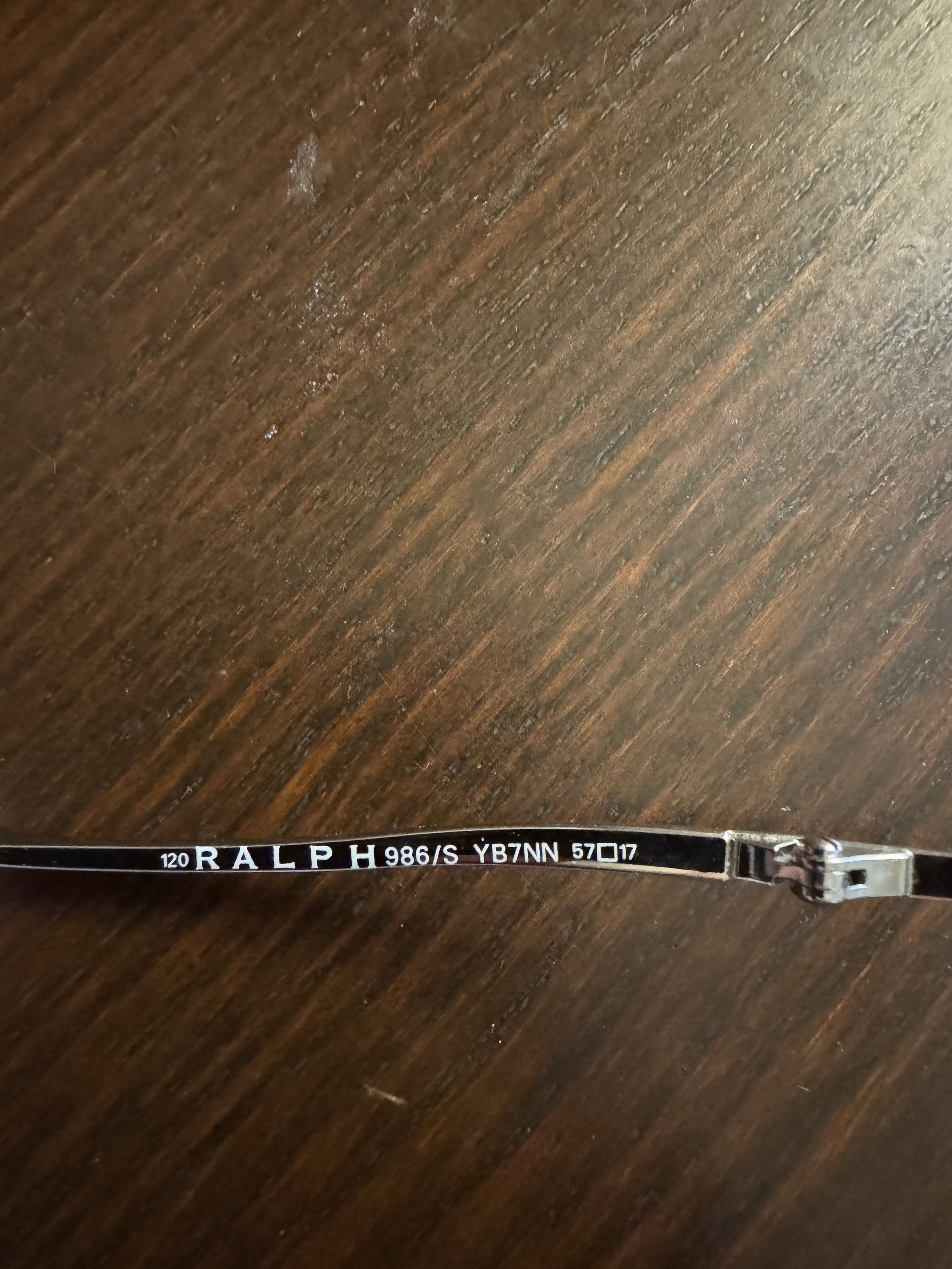 Polo Ralph Lauren × Ralph Lauren Ralph Lauren '90s Transparent White Rimless Sunglasses Size ONE SIZE - 4 Thumbnail