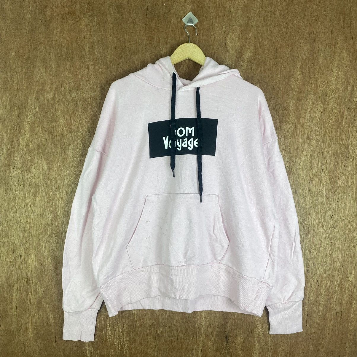 Japanese Brand × Vintage Bom Voyage Vintage Hoodie Sweatshirt #K01595 Size US L / EU 52-54 / 3 - 3 Thumbnail