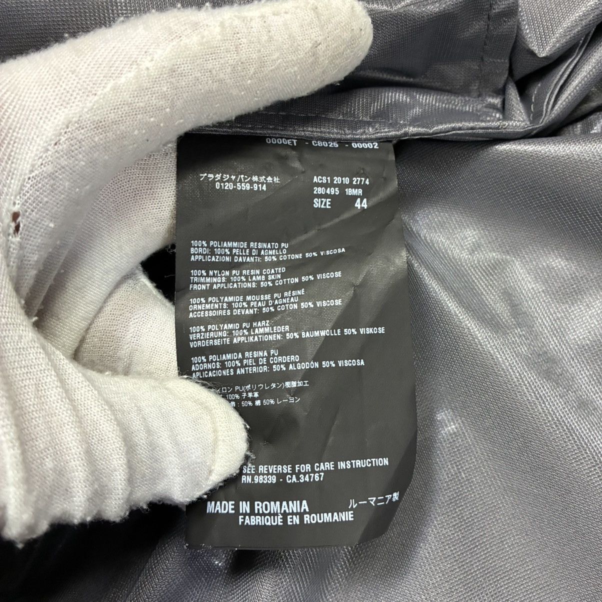 Prada Womens Prada Re-Nylon Full Zip Rain Jacket Size M Size M / US 6-8 / IT 42-44 - 6 Thumbnail