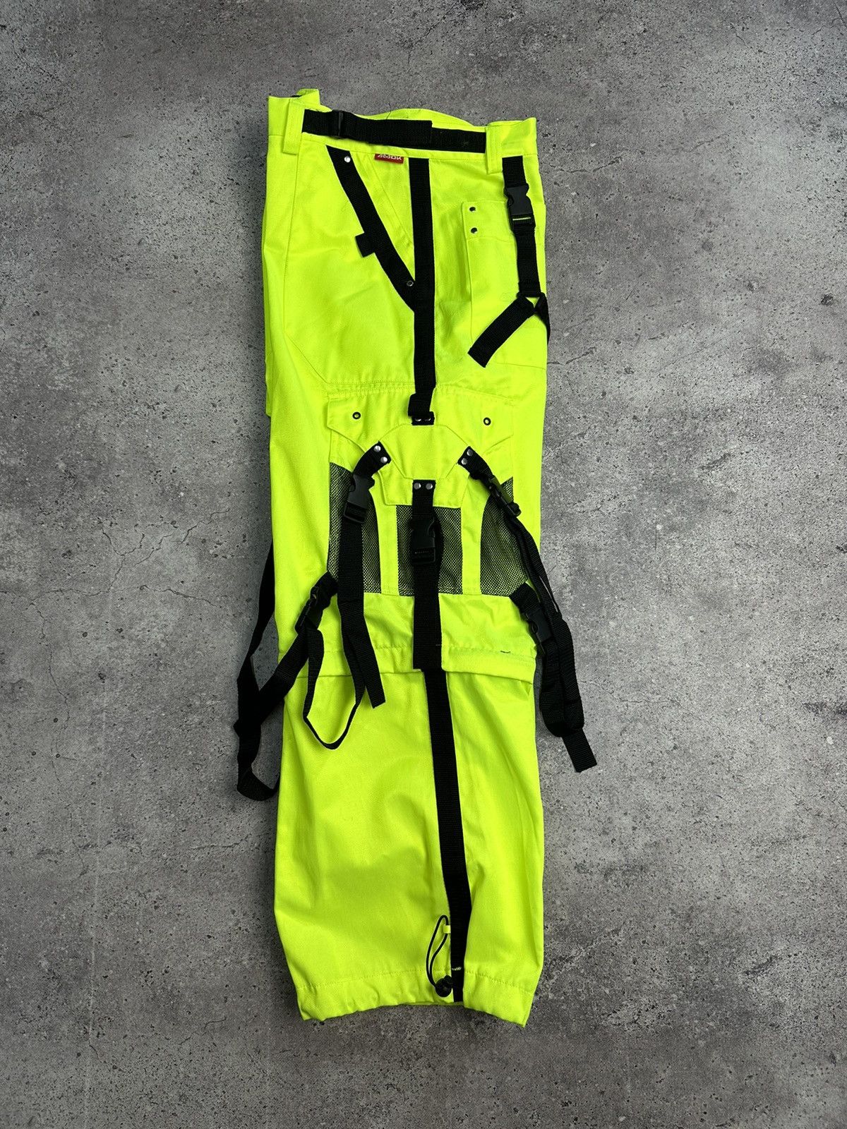 Vintage Vintage Amok London Rave Bondage Pants Belted Y2K Archival Size US 32 / EU 48 - 7 Thumbnail