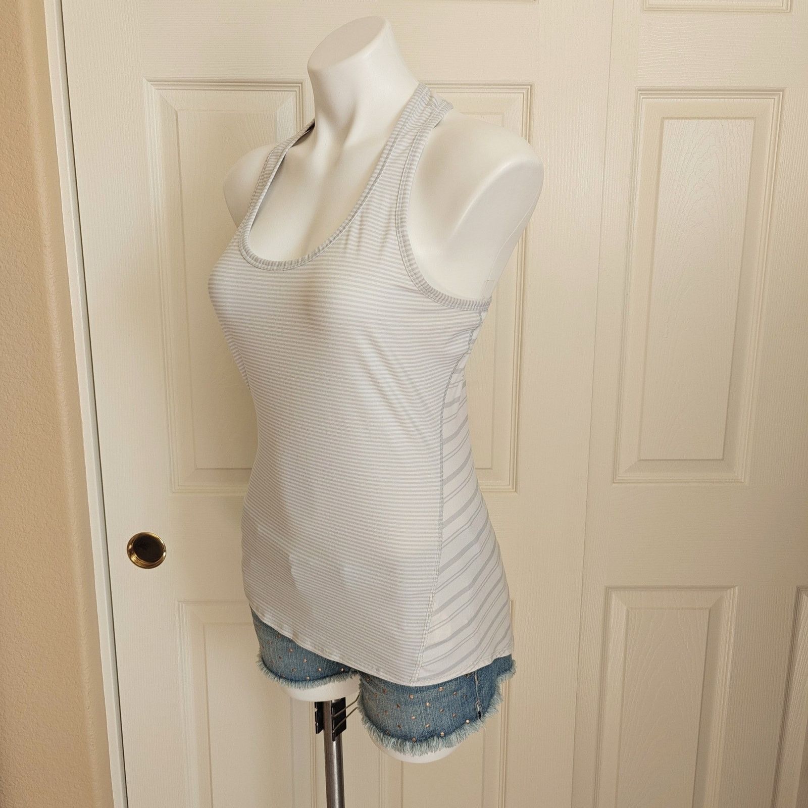 Athleta Athleta striped racerback tank top sz S Size S / US 4 / IT 40 - 1 Thumbnail