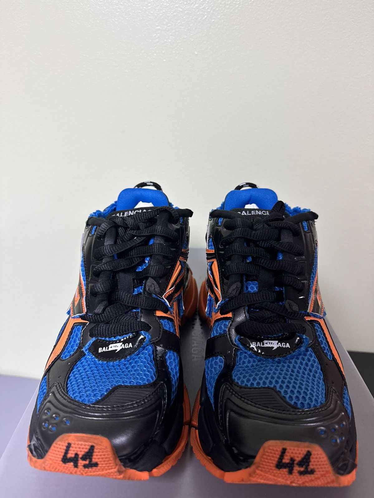 Balenciaga Balenciaga Blue and Orange runner 41 Size US 8 / EU 41 - 3 Thumbnail