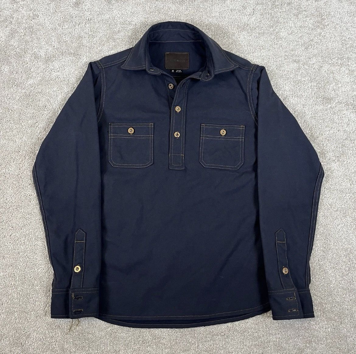 Other Lawless Denim Co Denim Shirt Japanese Denim Size Small Size US S / EU 44-46 / 1 - 1 Thumbnail