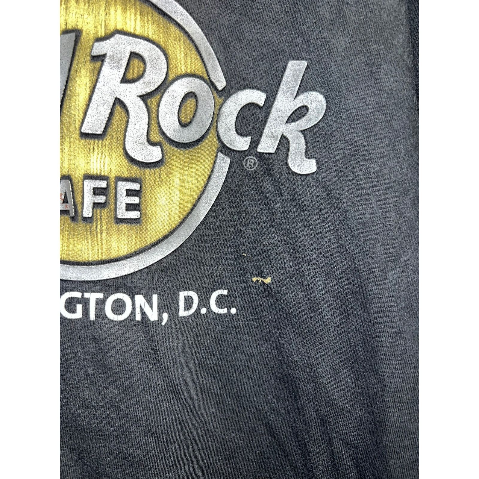 Hard Rock Cafe Hard Rock Cafe Washington DC Shirt Black Graphic Tee Large Size US L / EU 52-54 / 3 - 3 Thumbnail