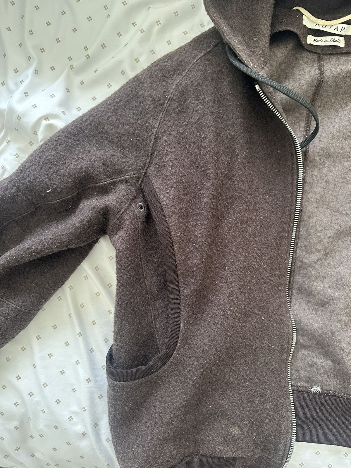 Other ADYAR brown wool double zip hoodie Size US L / EU 52-54 / 3 - 2 Thumbnail