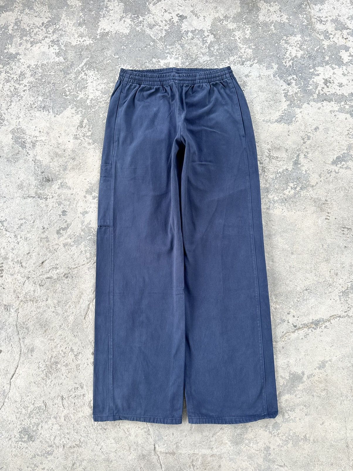 image of Balenciaga x Gap Yeezy Gap Sateen Cargo Pants Moleskin in Black, Men's (Size 34)
