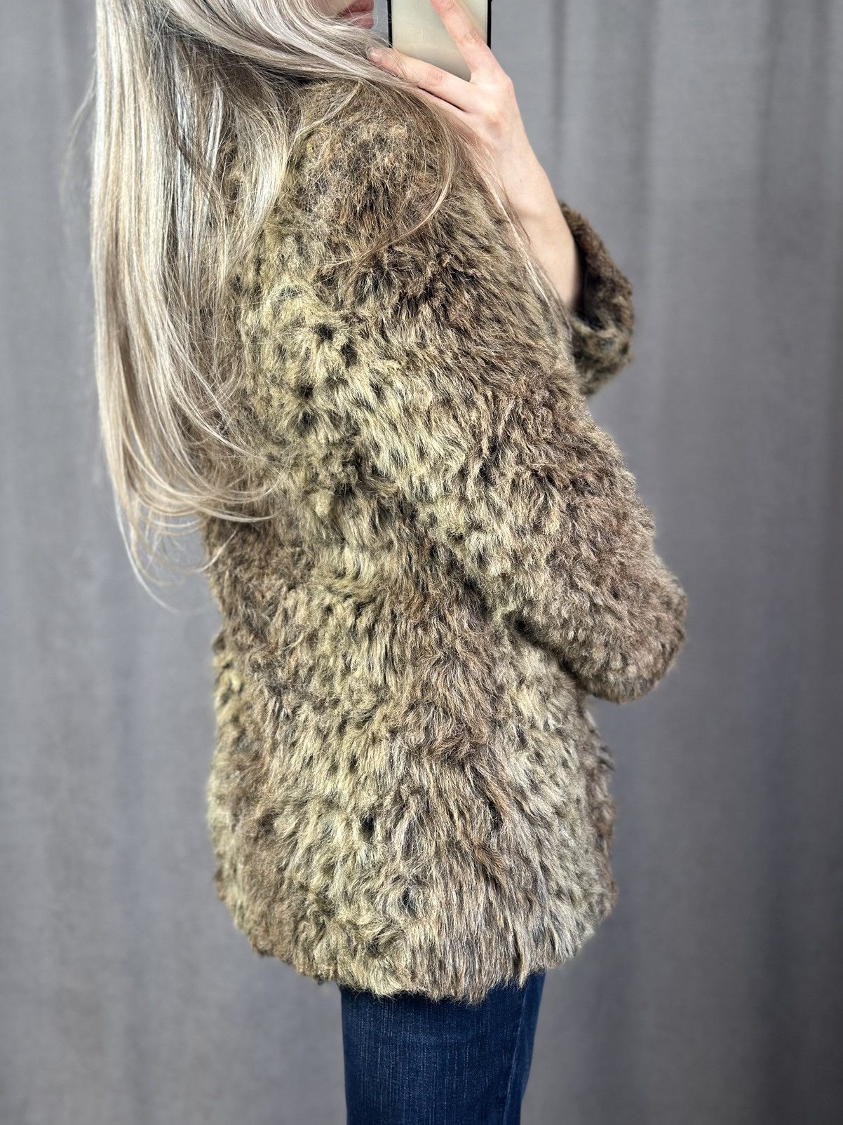 Hysteric Glamour WOW😻 Vintage Fur JACKET Mohair LGB HOODIE JAPAN CANADA GOOSE Size M / US 6-8 / IT 42-44 - 10 Thumbnail