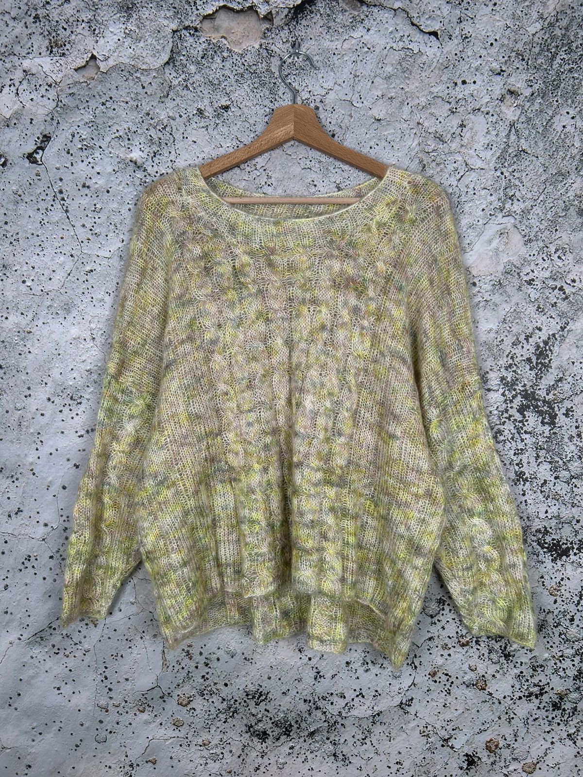 Vintage Vintage Knitted Sweater Avant Garde Alternative Wool Size US L / EU 52-54 / 3 - 1 Thumbnail