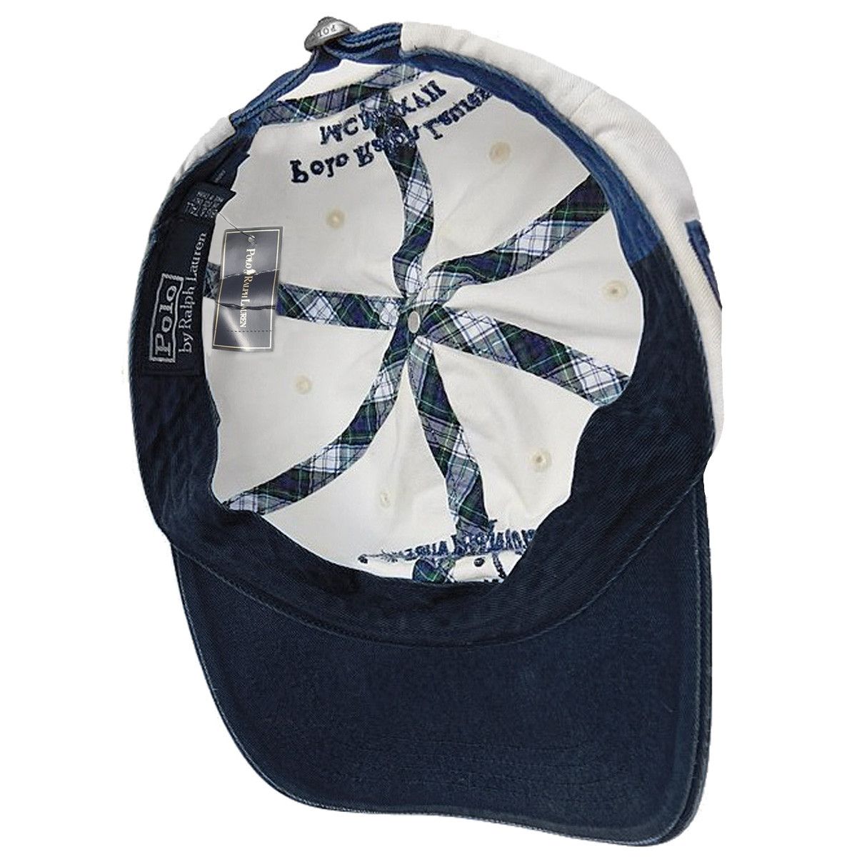 Polo Ralph Lauren NEW VINTAGE Polo Ralph Lauren Baseball Hat! White Big Pony Size ONE SIZE - 3 Thumbnail