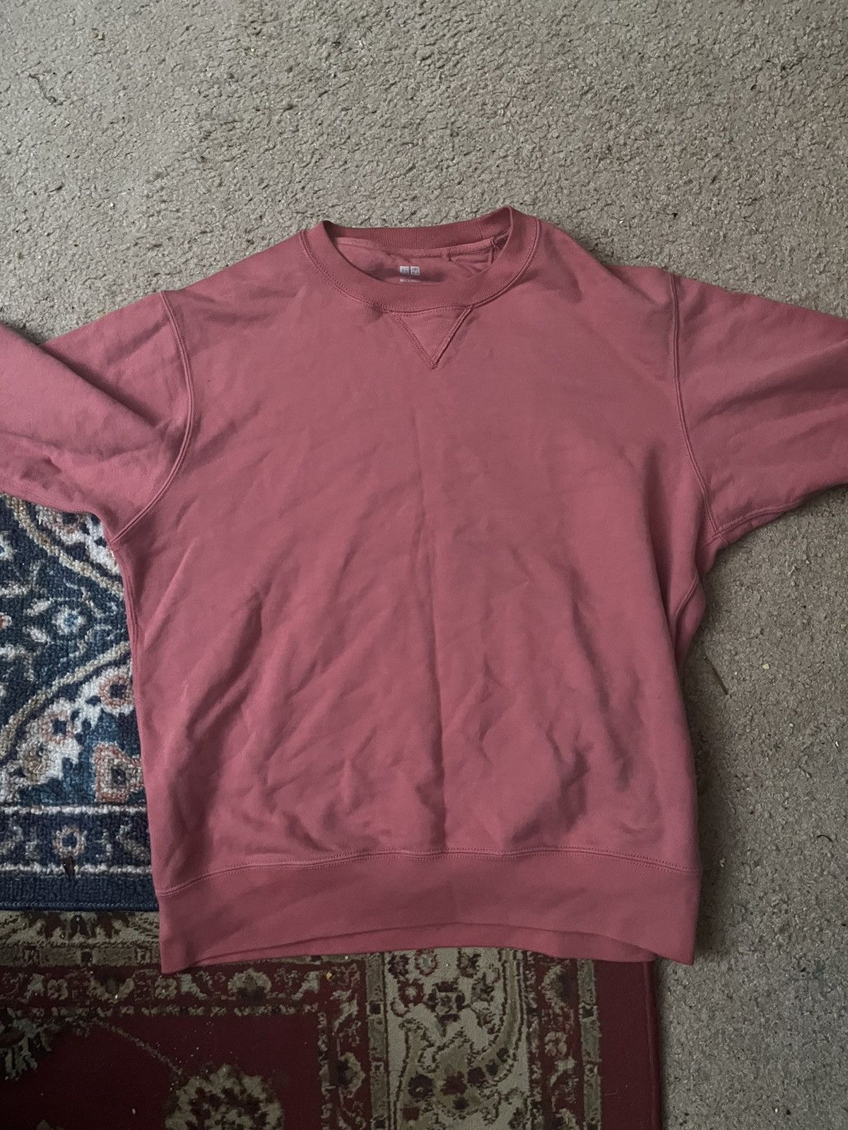 Japanese Brand × Vintage Faded Red Crewneck Size US M / EU 48-50 / 2 - 2 Thumbnail