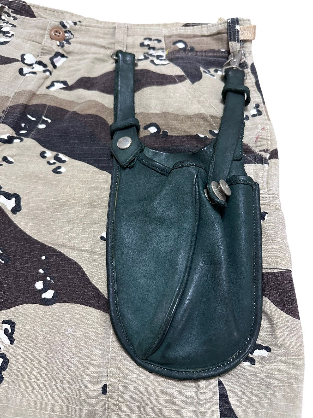 バッグ ISAMU KATAYAMA BACKLASH waist body bag RARE ‼️ Isamu Katayama Backlash Leather Waist Bag