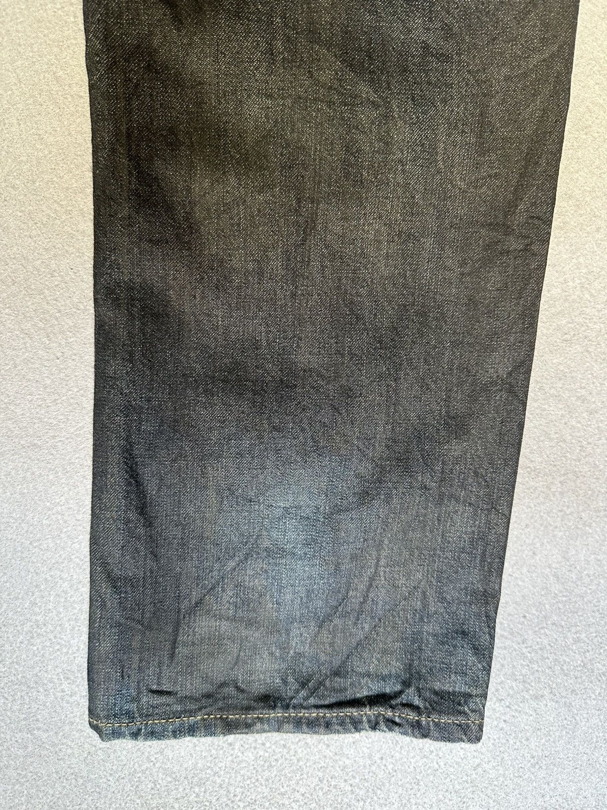 Japanese Brand Nationality + Name II Crosbec Waxed Denim Size US 33 - 13 Thumbnail