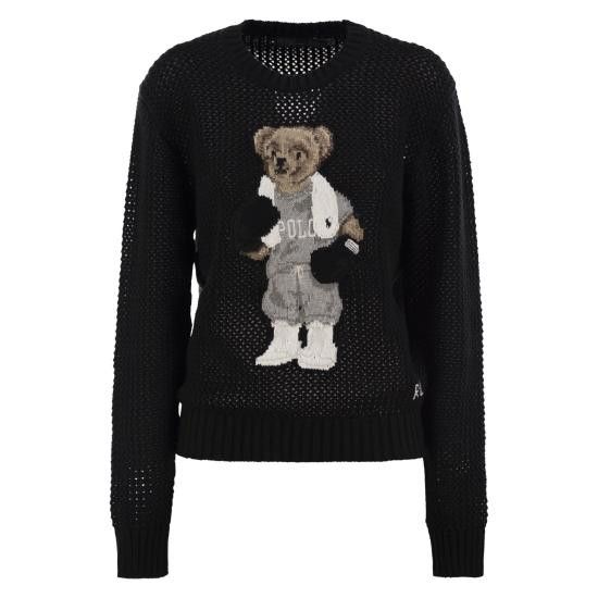 Polo Ralph Lauren POLO RALPH LAUREN Women Sweater 211972112 BLACK Size XS / US 0-2 / IT 36-38 - 1 Thumbnail
