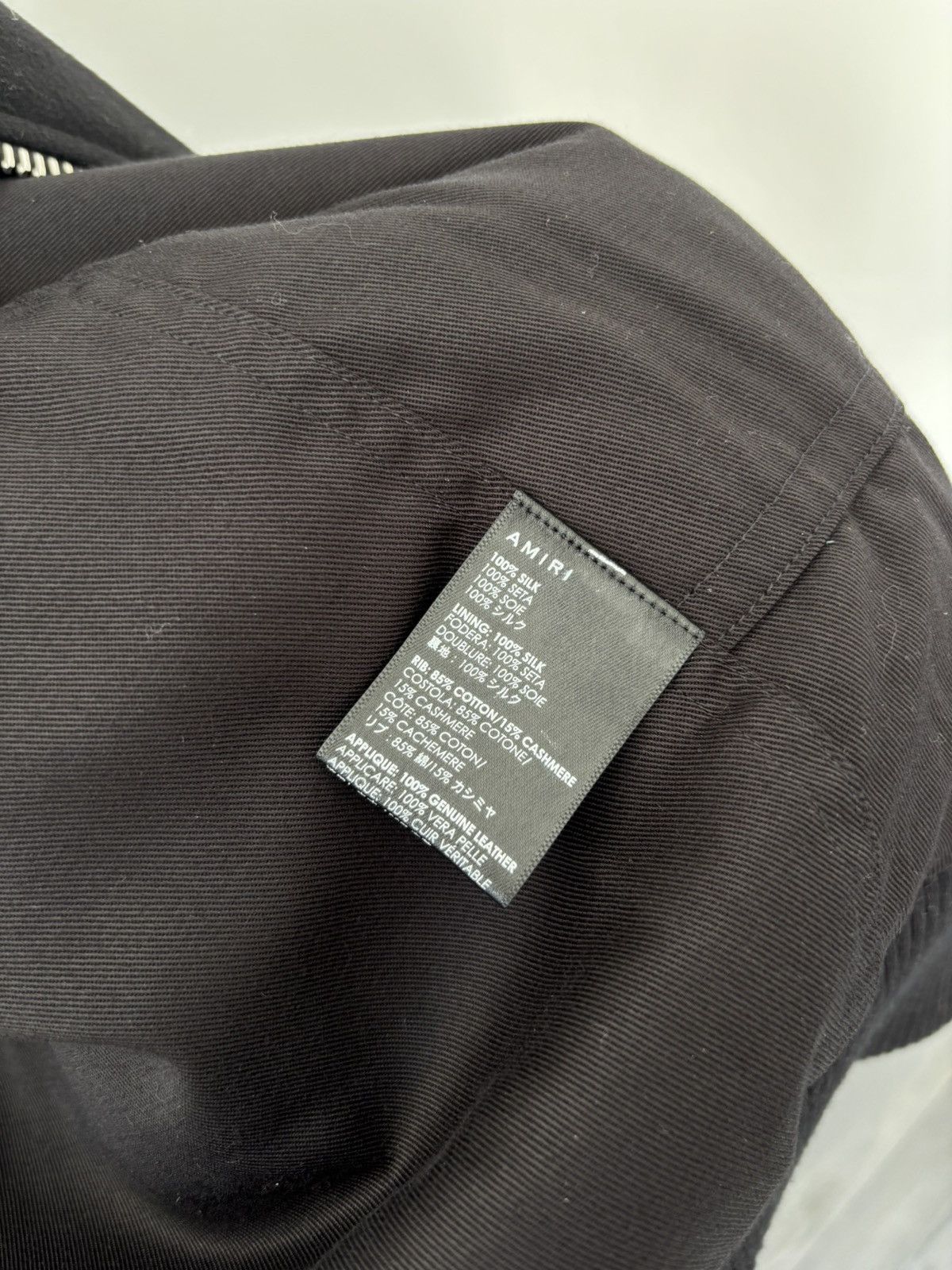 Amiri Amiri Beverly Hills Wool Bomber Jacket Size US XL / EU 56 / 4 - 5 Thumbnail