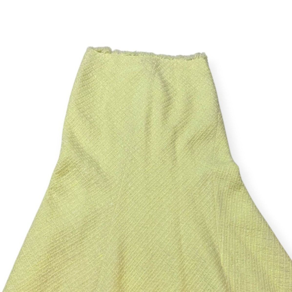 Alexander Wang Alexander Wang Yellow Frayed Tweed Midi Skirt, Size S Size 27" / US 4 / IT 40 - 8 Thumbnail