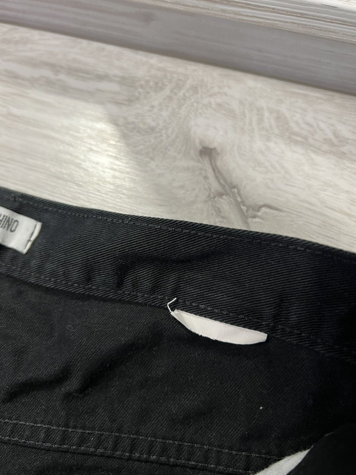 Moschino × Vintage Vintage Moschino Jeans Black Denim Pants Size US 31 - 11 Thumbnail