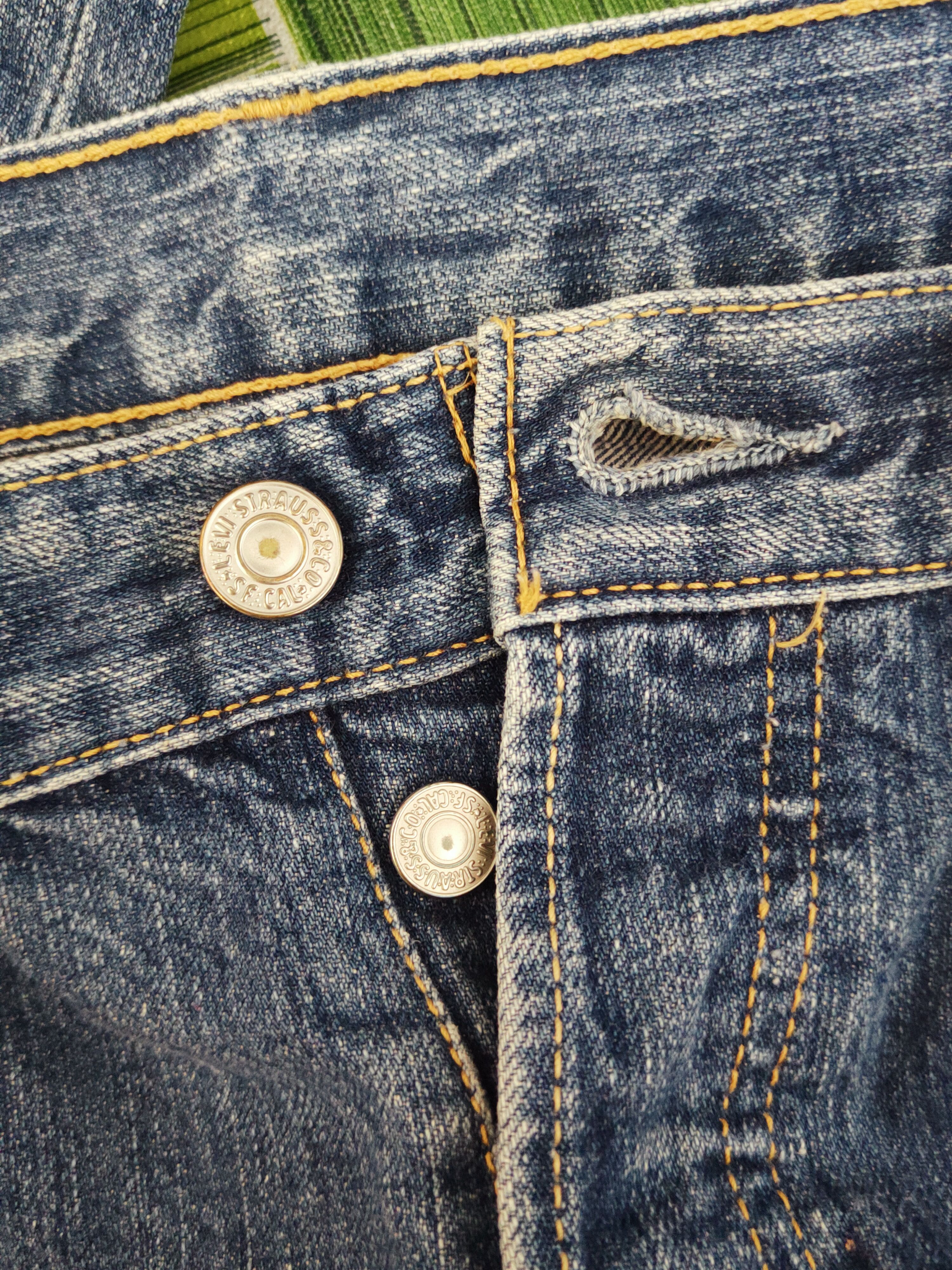Levi's Levi's Blue Distressed Ripped Jeans #S2664 Size US 35 - 14 Thumbnail