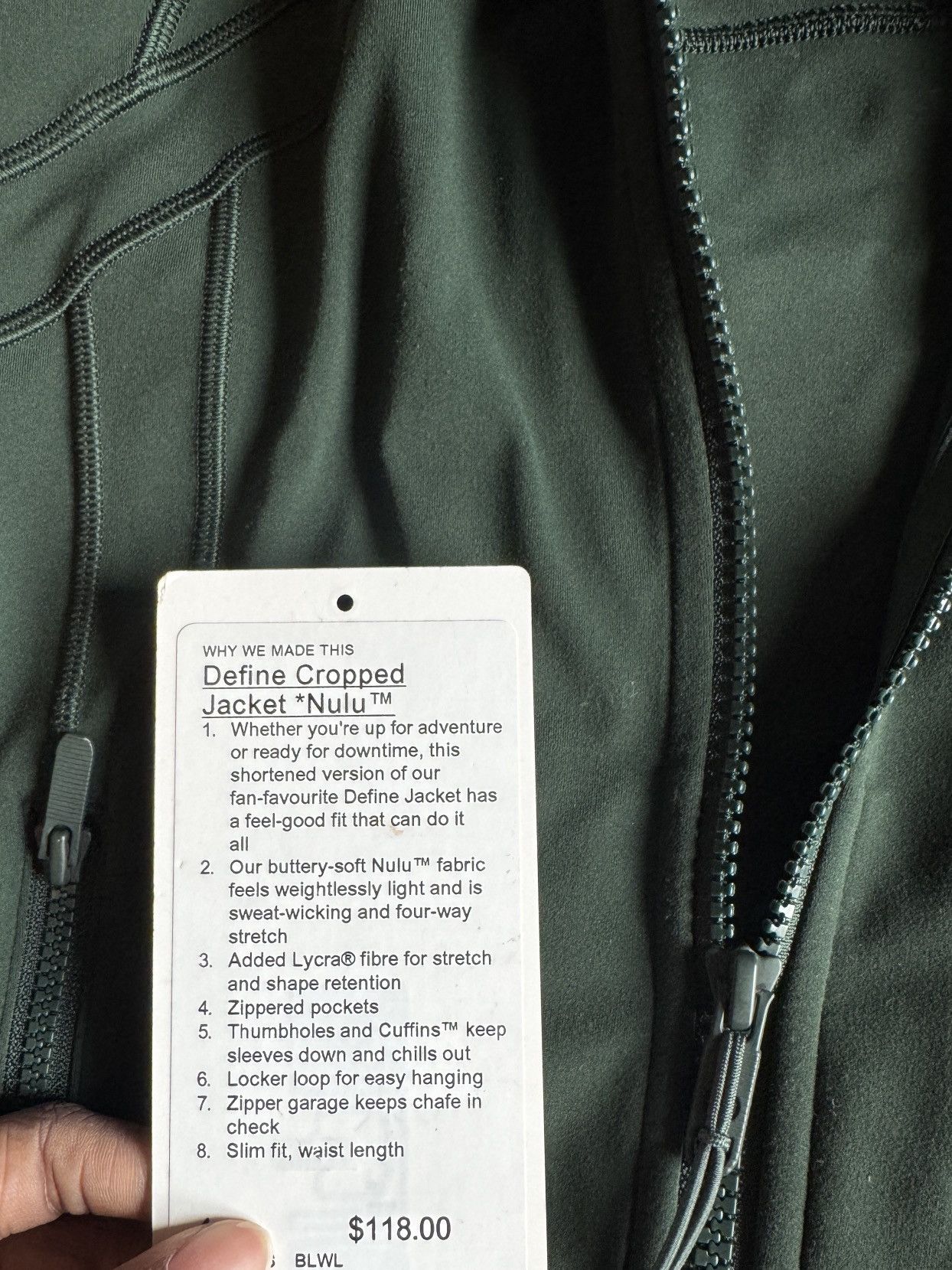 Lululemon Lululemon🍋 define zip up Size M / US 6-8 / IT 42-44 - 4 Thumbnail