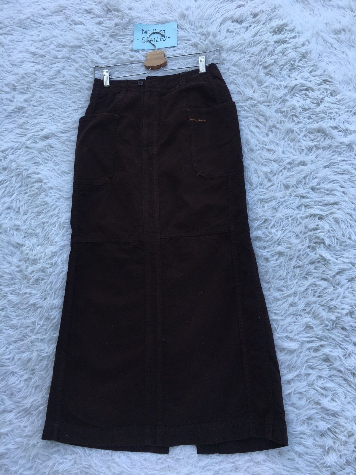 Hai Sporting Gear Rare Vintage Hai Sporting Gear Velvet Maxi Skirt Size 27" / US 4 / IT 40 - 3 Thumbnail